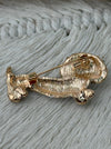 back view of brooch