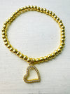 close-up of bracelet