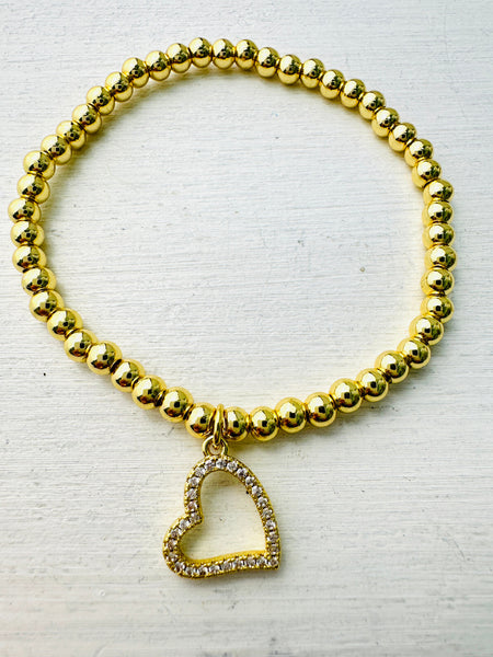 close-up of bracelet