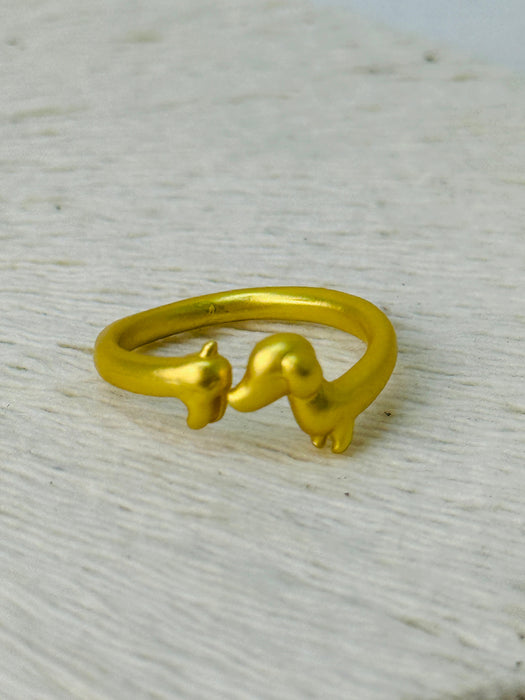 close-up of ring
