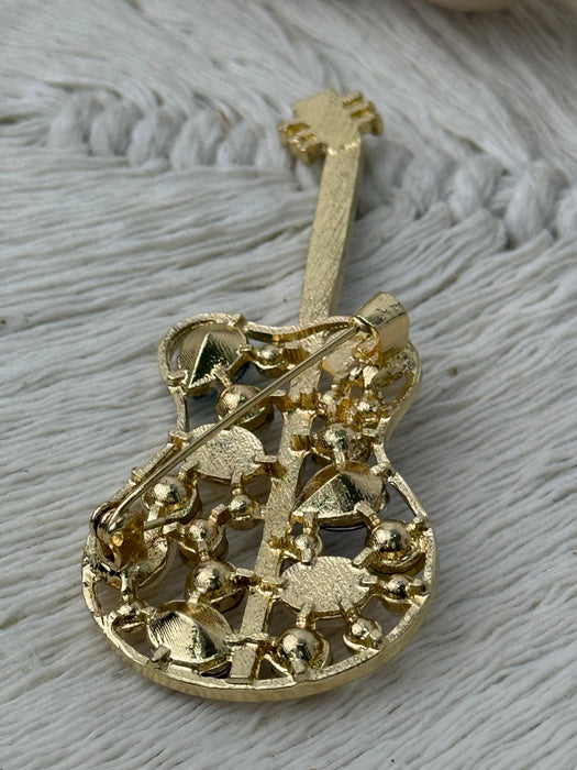 back view of brooch