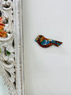 Glass mosaic bird wall art on mdf base