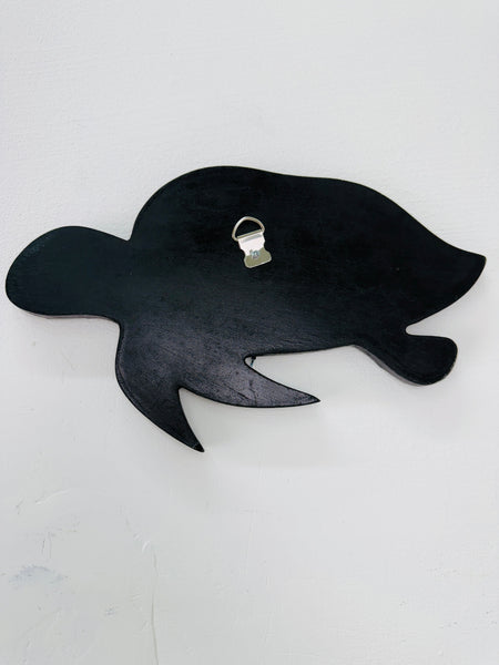 back view of mosaic turtle 