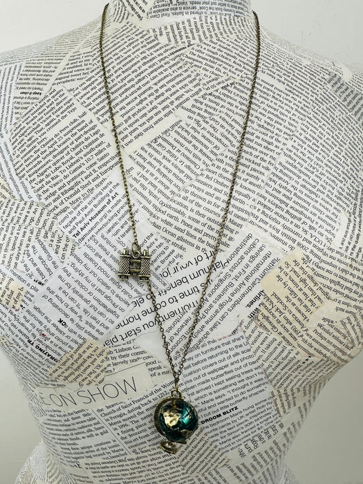 Vintage Globe Necklace ~ ALL JEWELLERY 3 FOR 2