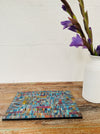 front view of mosaic single placemat