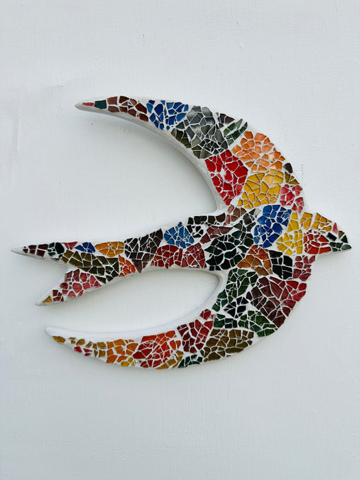 Mosaic Flying Birds Set of 3