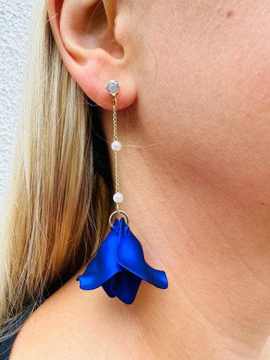 Pomona Earrings- Blue ~ ALL JEWELLERY 3 FOR 2