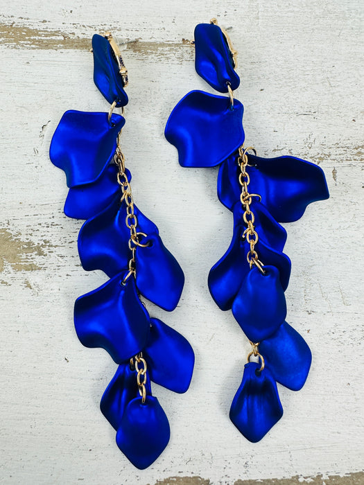 Feronia Earrings - Blue ~ ALL JEWELLERY 3 FOR 2