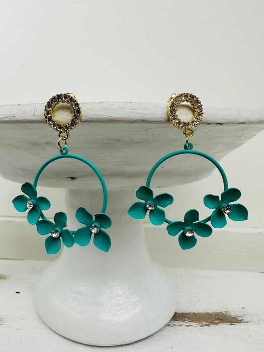 Lydia Earrings - Turquoise ~ ALL JEWELLERY 3 FOR 2