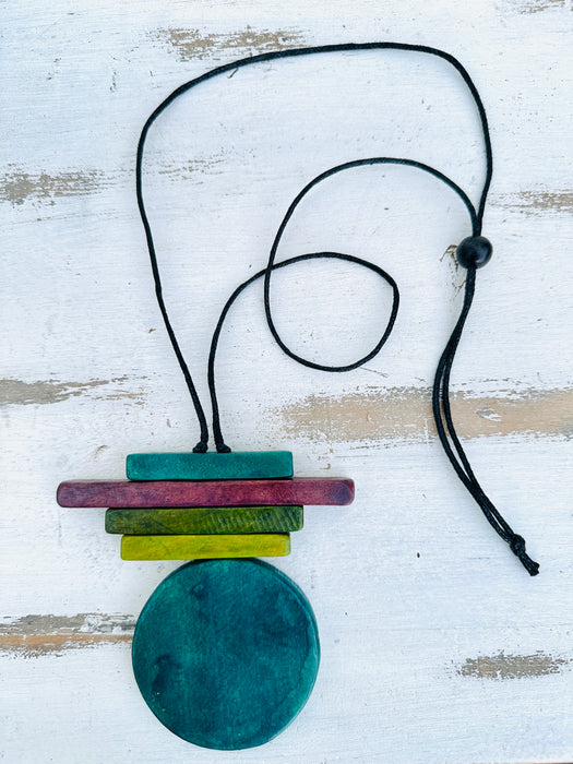 Elara Necklace - Green ~ ALL JEWELLERY 3 FOR 2