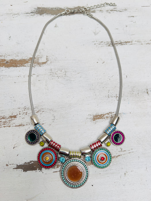 Reine Necklace- Multi ~ ALL JEWELLERY 3 FOR 2