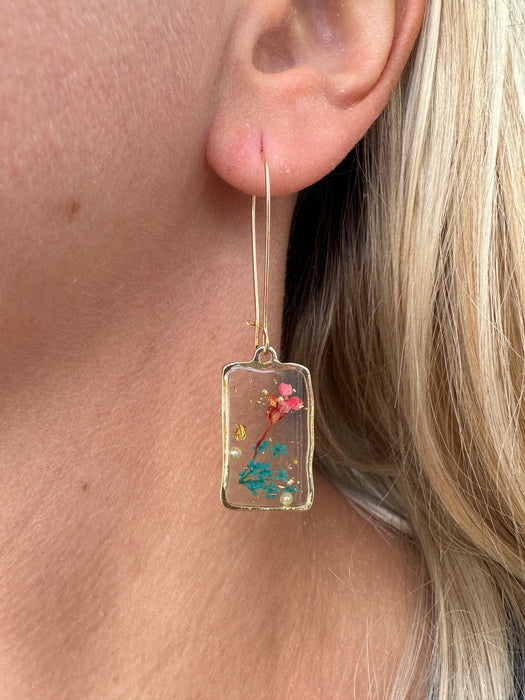 Cressida Earrings - Flower ~ ALL JEWELLERY 3 FOR 2