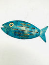 front view of aqua fish 