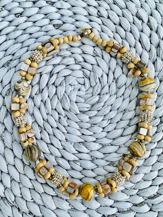 Candy Necklace - Cream ~ ALL JEWELLERY 3 FOR 2