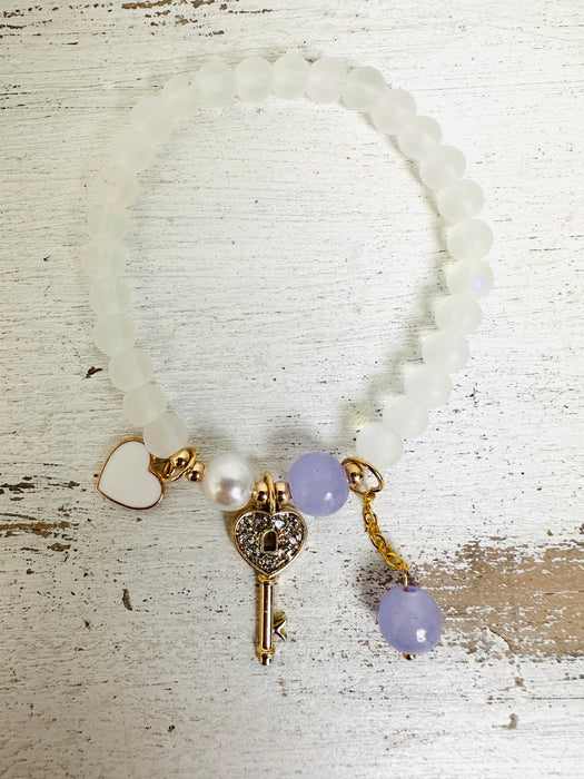 Mila Bracelet - Key ~ ALL JEWELLERY 3 FOR 2