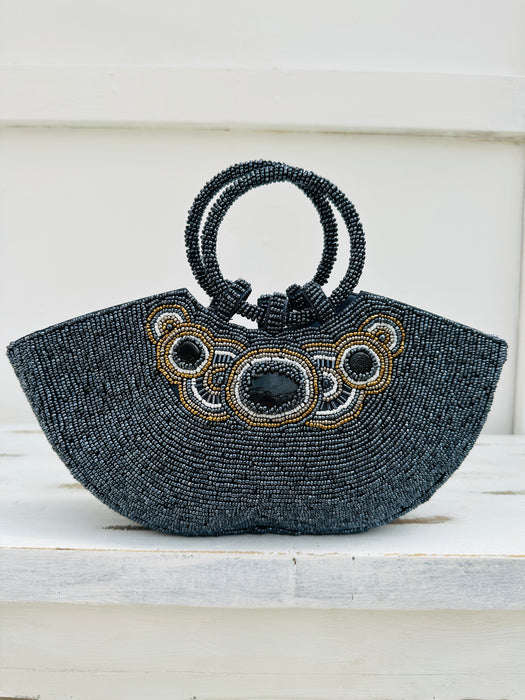 Arabella Handbag - Gunmetal