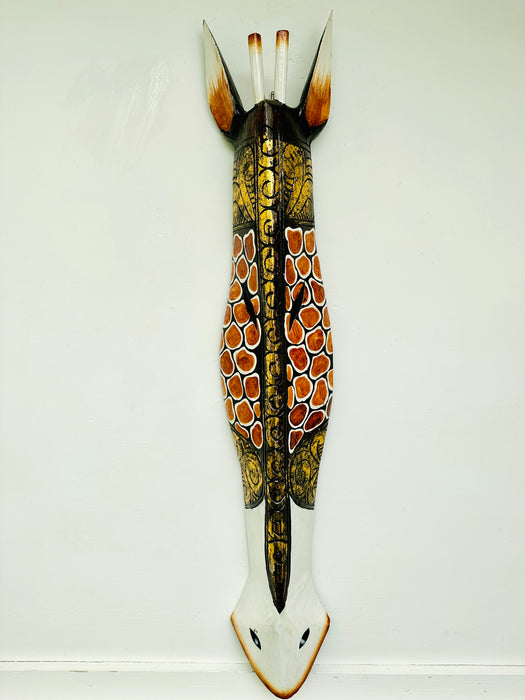 Wood Mask - Giraffe Large