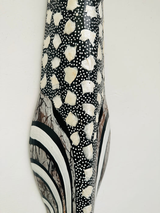 Wood Mask - Zebra Large