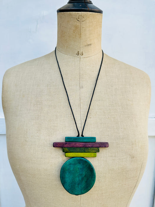 Elara Necklace - Green ~ ALL JEWELLERY 3 FOR 2
