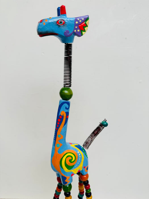 Crazy Giraffe Small - BLUE