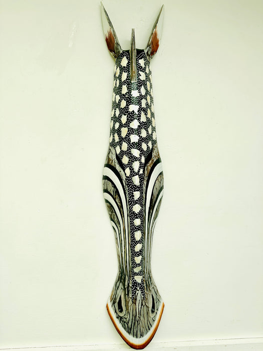 Wood Mask - Zebra Large