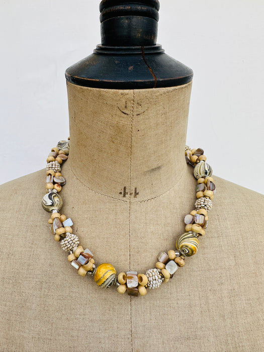 Candy Necklace - Cream ~ ALL JEWELLERY 3 FOR 2