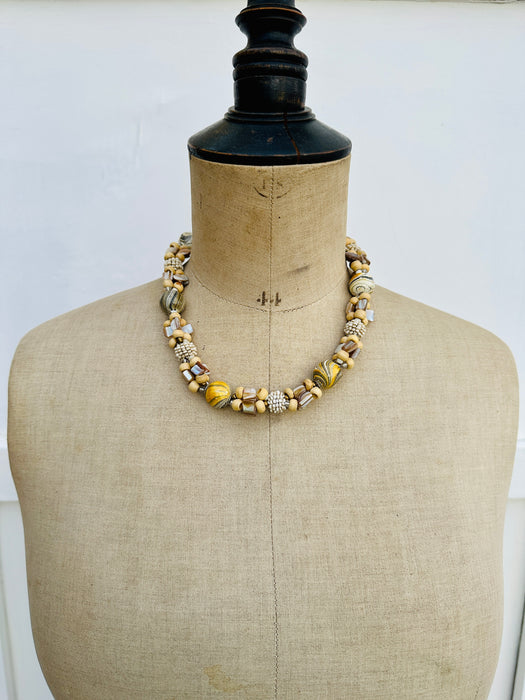 Candy Necklace - Cream ~ ALL JEWELLERY 3 FOR 2