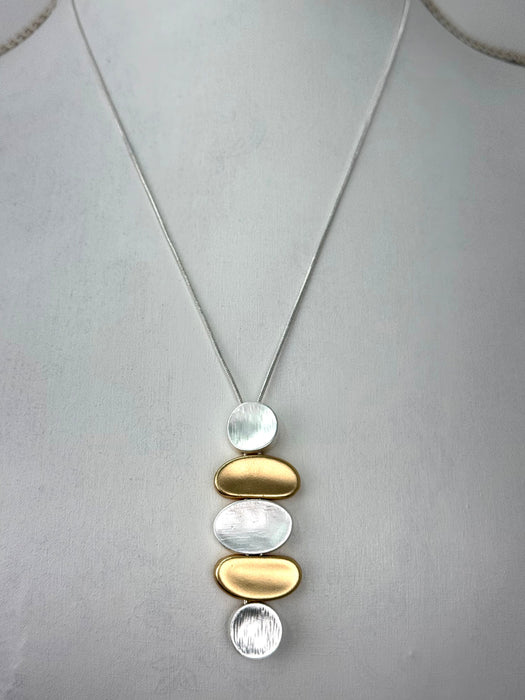 front of necklace
