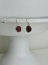 front view of earrings