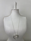 close-up of necklace
