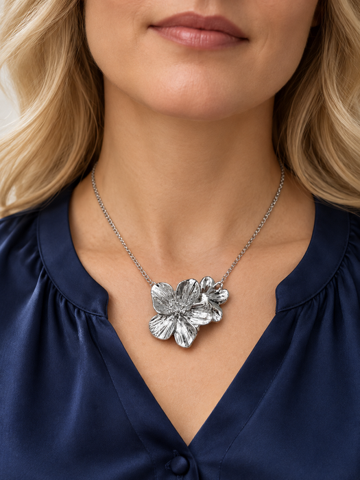 Leilani Necklace - Silver