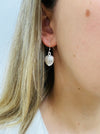 close up of earring