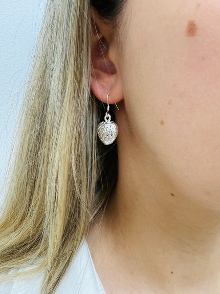 close up of earring
