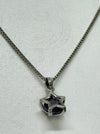 close-up of necklace