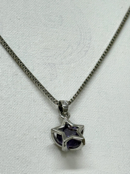 close-up of necklace