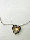 close-up of necklace