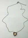 flat-lay of necklace