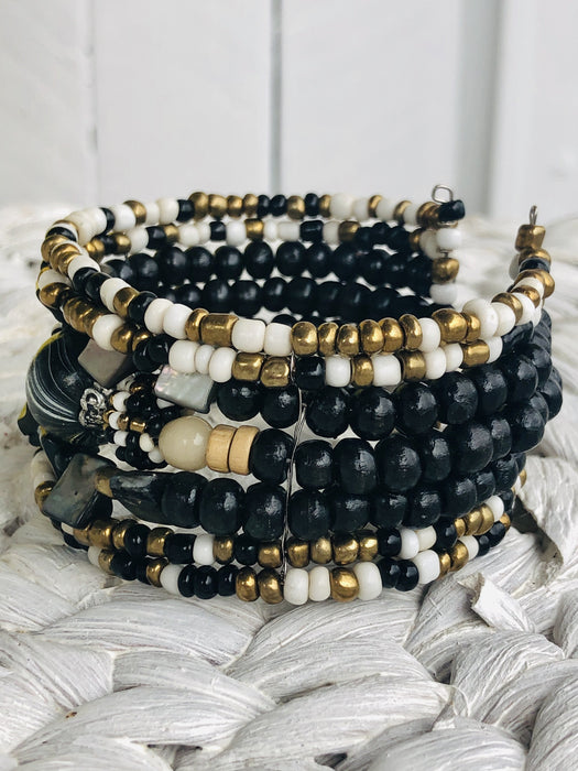 Candy Cuff - Liquorice ~ ALL JEWELLERY 3 FOR 2