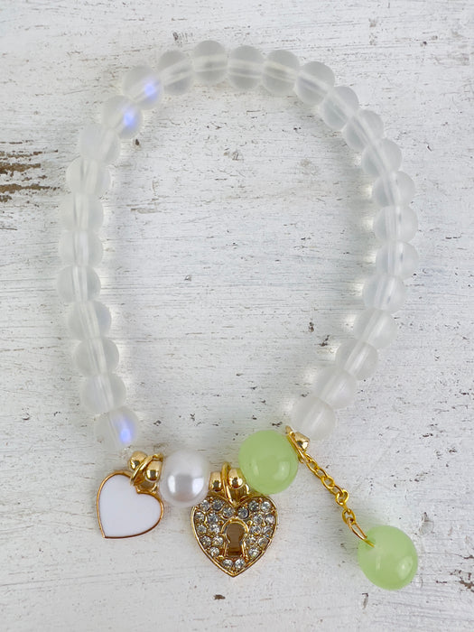 Mila Bracelet - Heart ~ ALL JEWELLERY 3 FOR 2