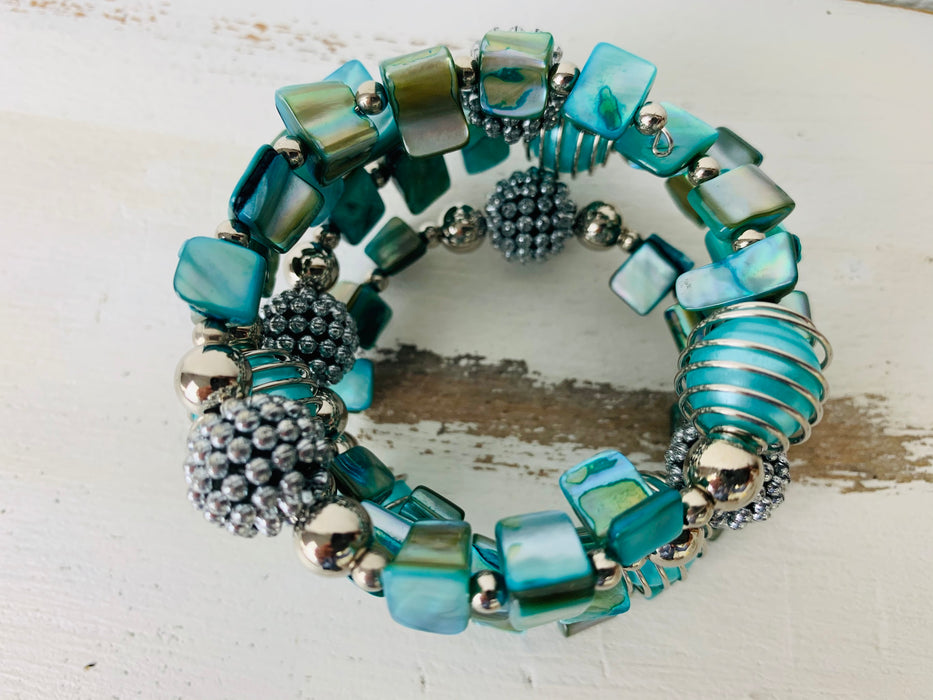 Mira Bracelet - Turquoise ~ ALL JEWELLERY 3 FOR 2