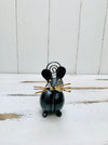 front view of metal mouse