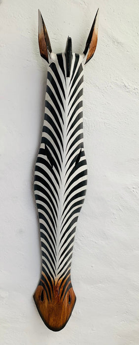 Wood Mask - Zebra Large