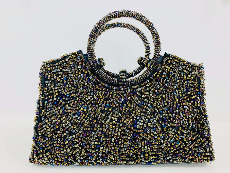 Aliya Handbag - Metallic Multi