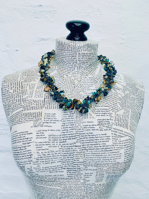 Juniper Necklace - Turquoise ~ ALL JEWELLERY 3 FOR 2