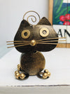 front view of metal tubby kitty