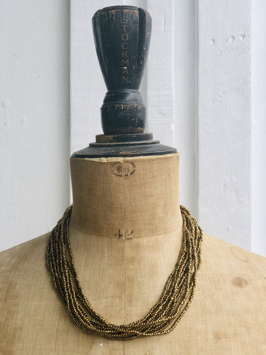 Sofiya Necklace - Gold Metallic~ ALL JEWELLERY 3 FOR 2