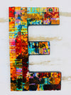 aerial view of letter E from mosaic home