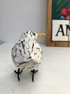 back view of baby wooden seagull