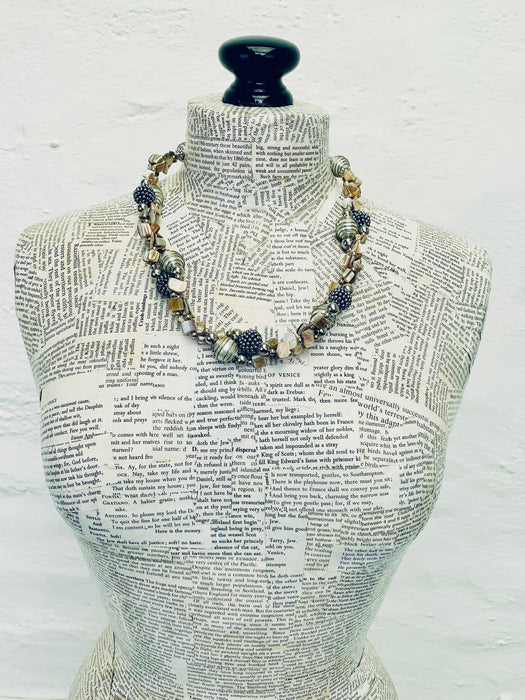 Mira Necklace - Cream ~ ALL JEWELLERY 3 FOR 2