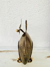 side view of metal cat
